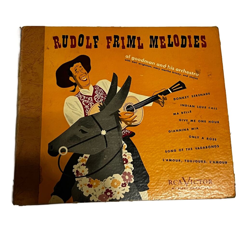 VTG Rudolf Friml Melodies RCA Victor 78 Vinyl Records (Assorted 78 Vinyl's)